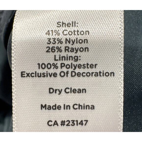 Talbots Green Lace Dress Womens Size 6 Holiday Classic 3/4 Sleeve Work Party - Picture 7 of 7